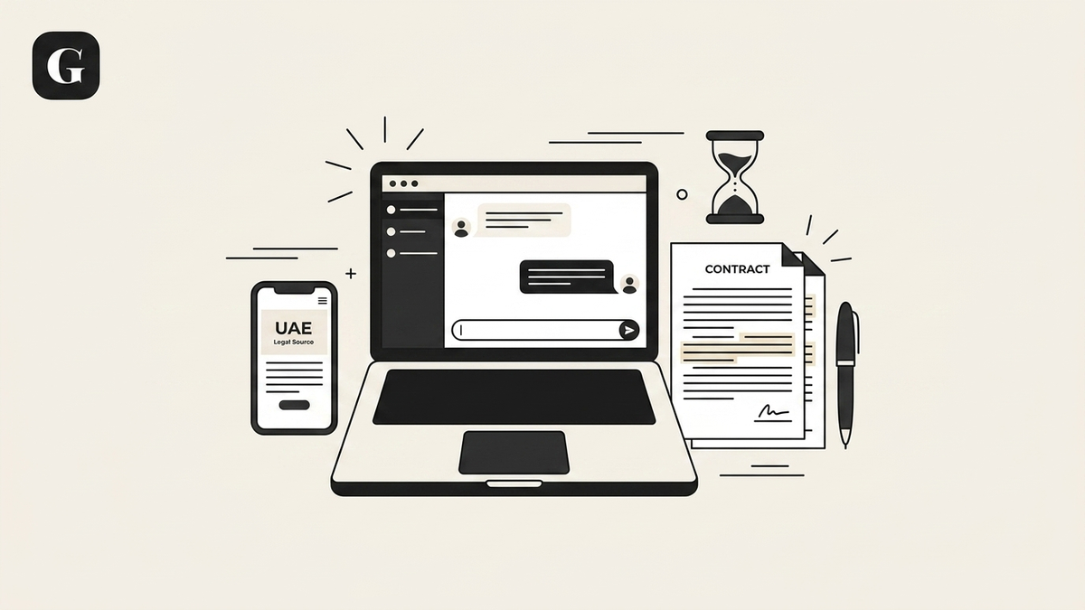 How a Legal Chat Tool Gives Citation-Backed Answers to General Legal Questions in the UAE